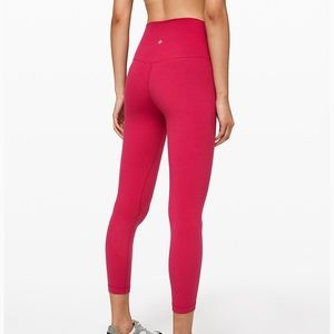 Lululemon Align 25” Ruby Red
